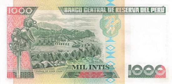 1000 Intis 1988